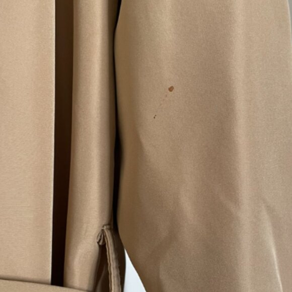 Stoosh Brushed Tan Trench Coat – Size L - Picture 7 of 9
